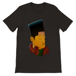 Image Bearer #001 "Hightop & HeadPhones" Premium T-Shirt by ArtofMarck